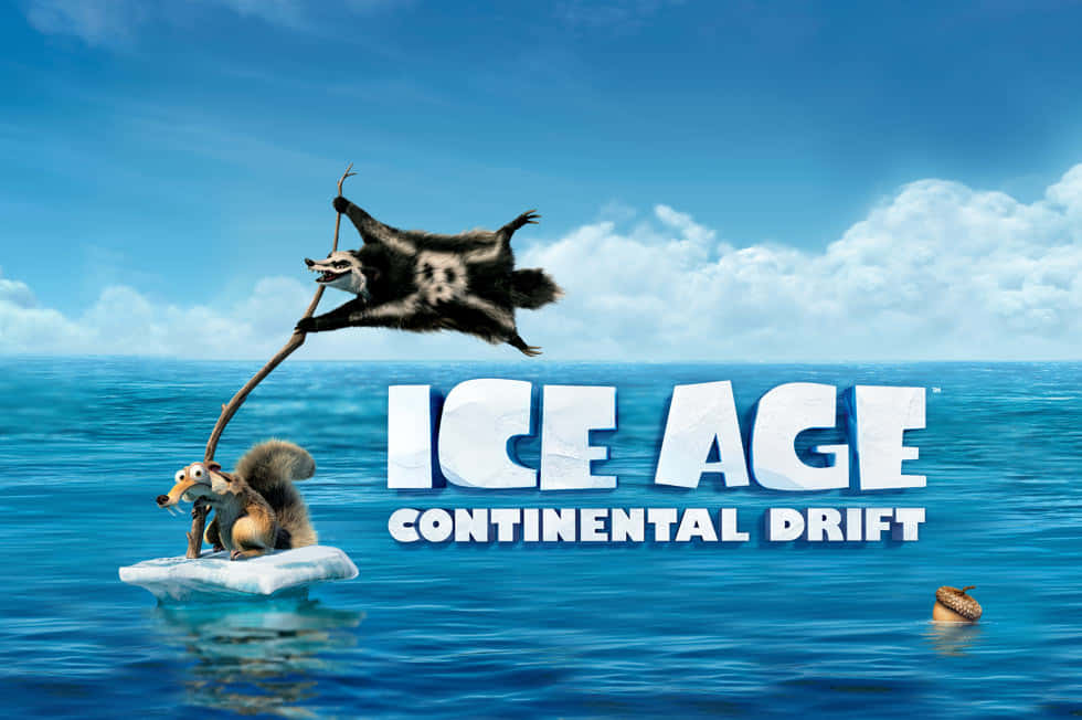 Pirate Flag In Ice Age Continental Drift Wallpaper