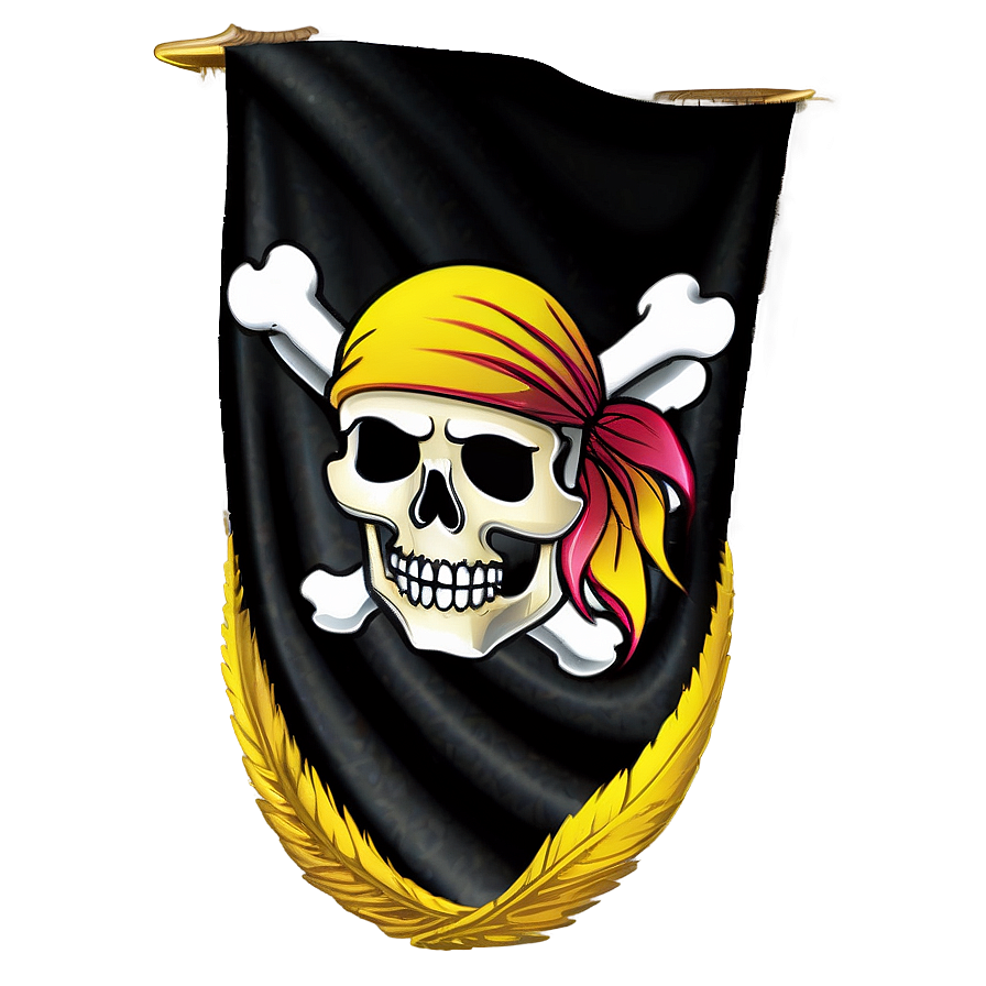 Pirate Flag Waving Png 74 PNG