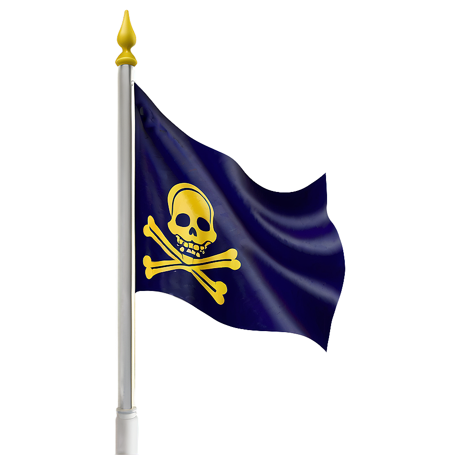 Pirate Flag Waving Png Tjc78 PNG