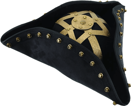 Pirate Hat Iconic Design PNG