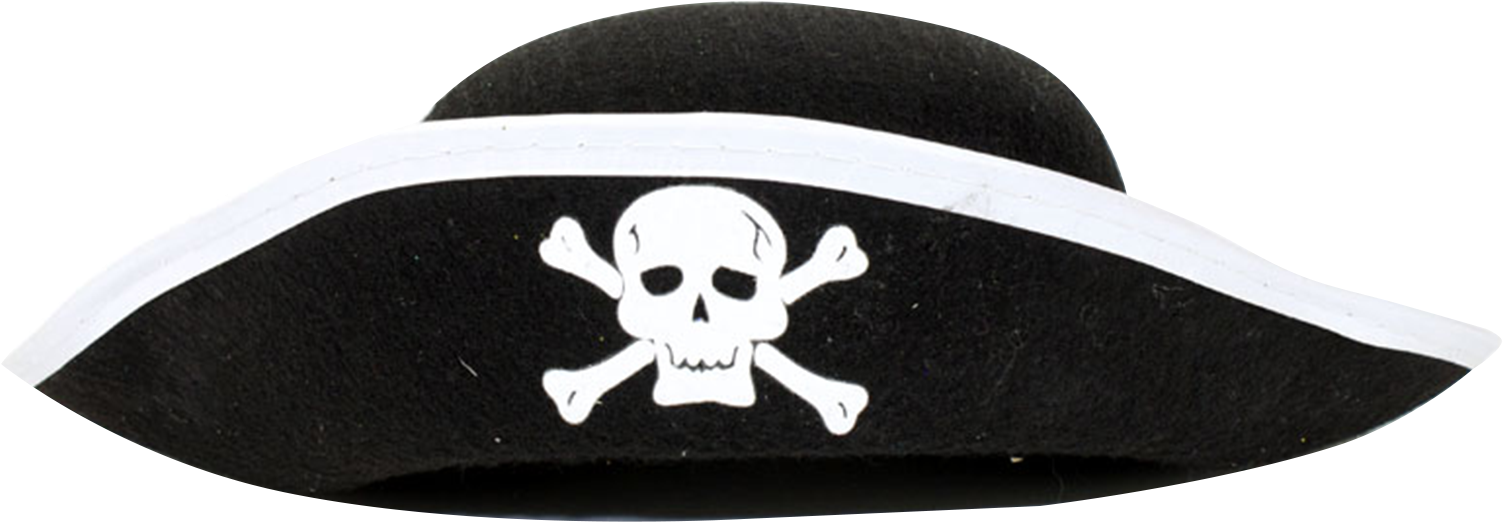 Pirate Hat Skulland Crossbones PNG