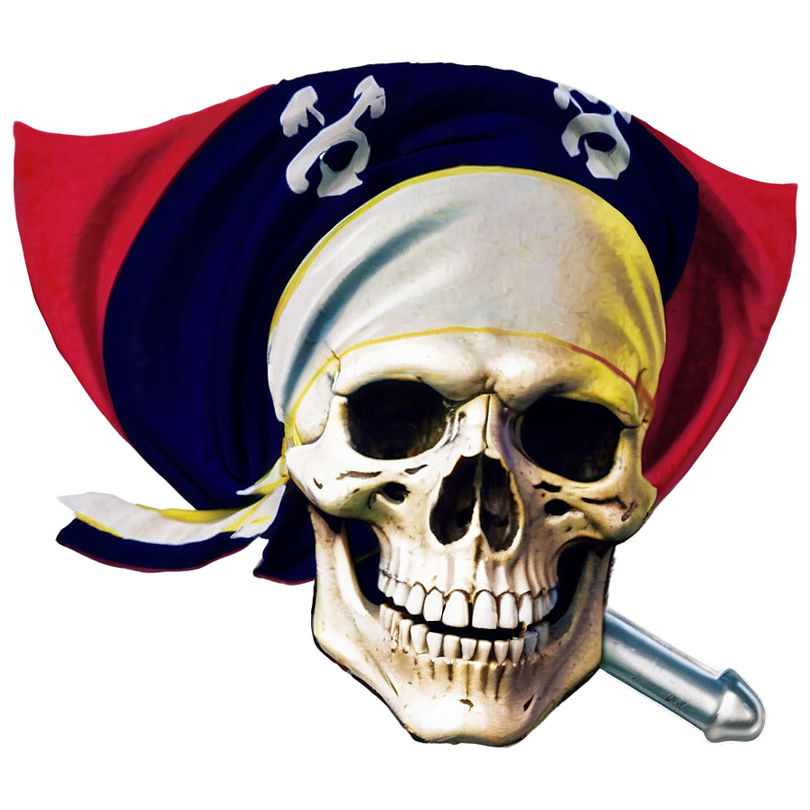 Pirate Head Flag Png Xxk PNG