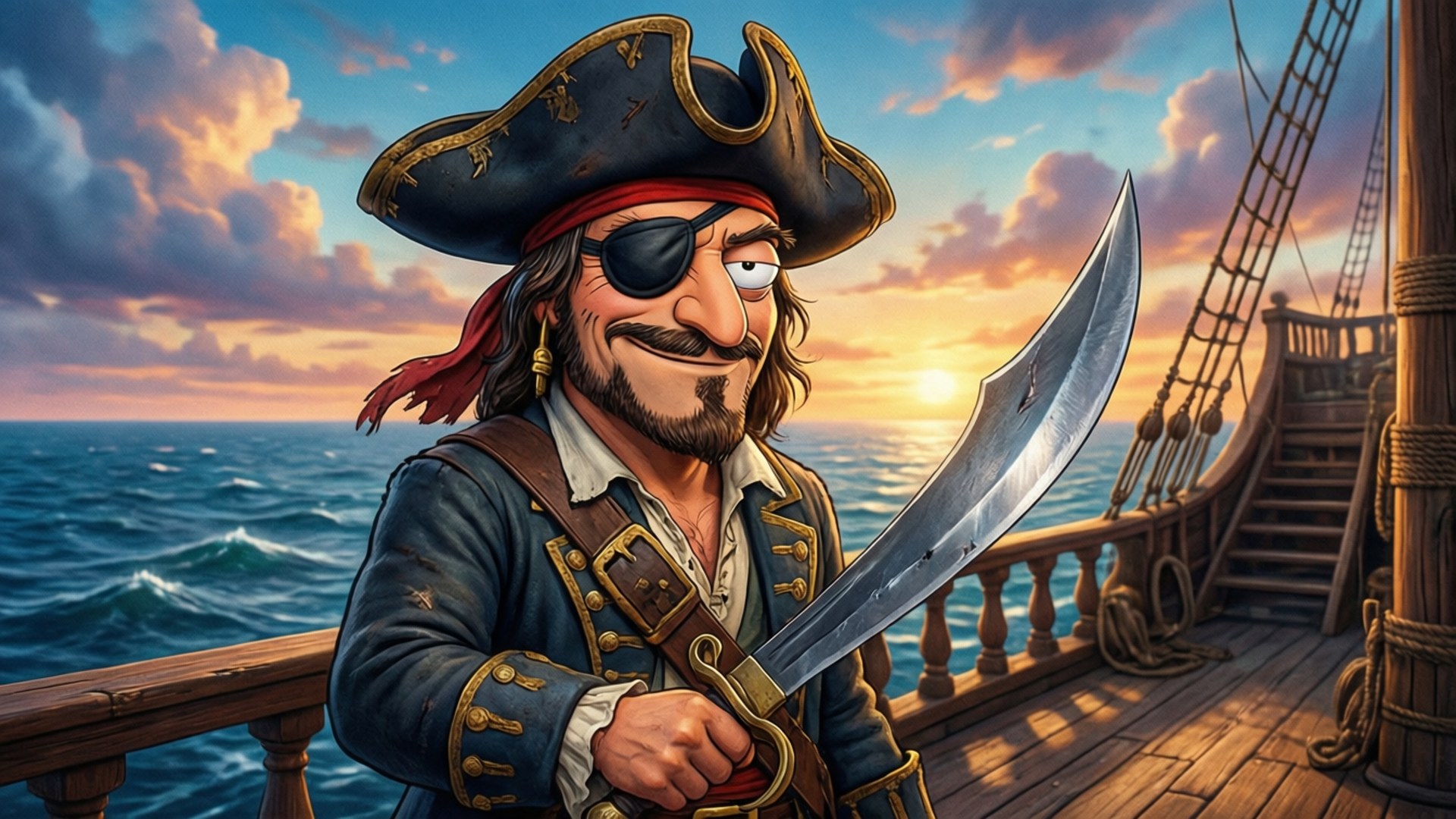 Pirate Peter Taustakuvat