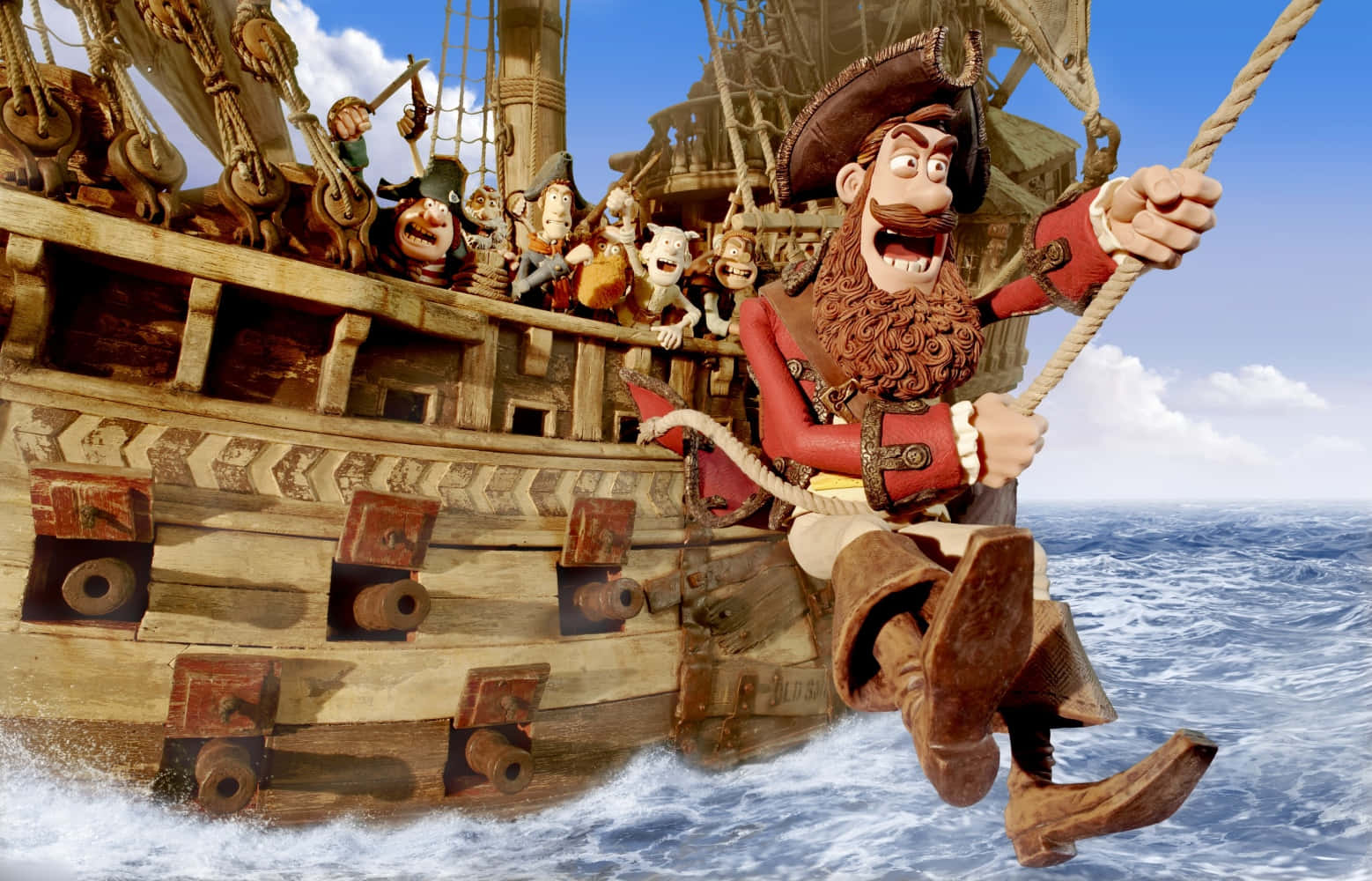 A Swashbuckling Pirate Prepares to Set Sail