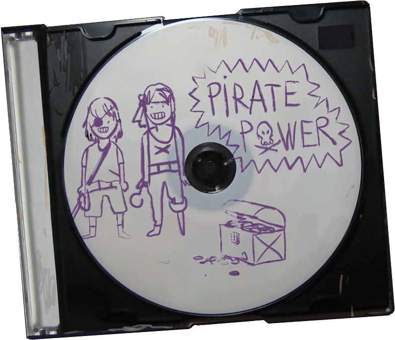 Pirate Power C Din Case PNG