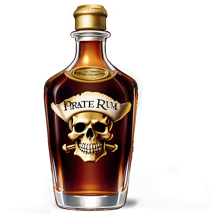Pirate Rum Bottle Png Mxt PNG