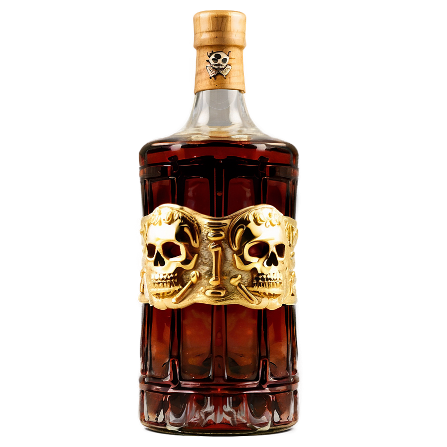 Pirate Rum Bottle Png Vku PNG