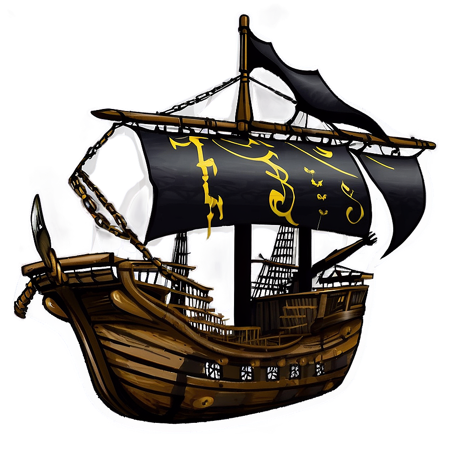 Download Pirate Ship Png 05212024 | Wallpapers.com