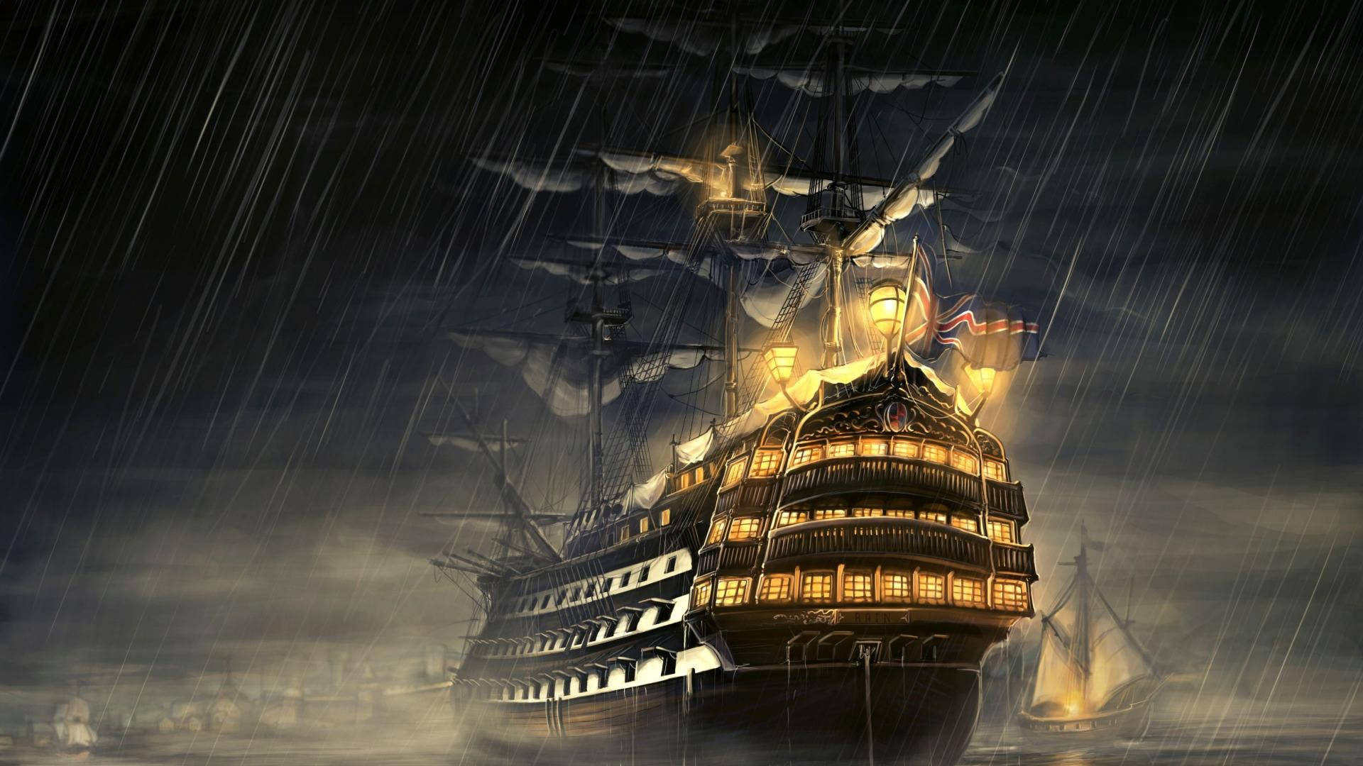 Pirate Ships In Aesthetic