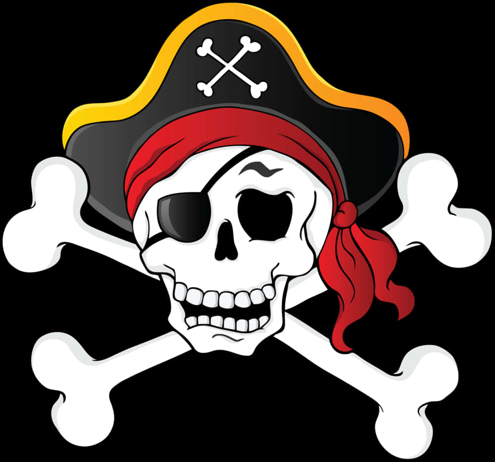Pirate Skulland Crossbones PNG