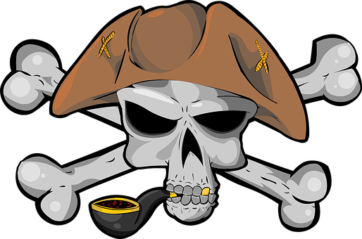 Pirate Skulland Crossbones PNG