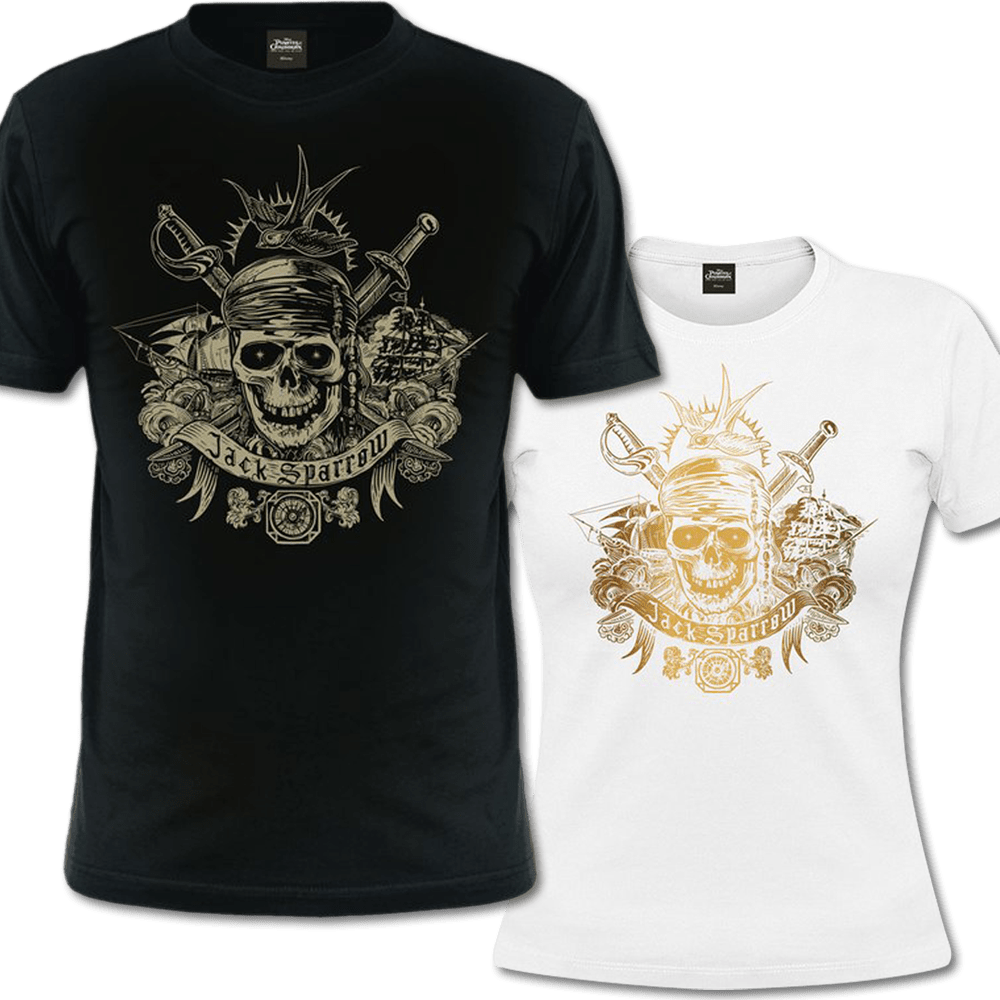 Pirate Themed T Shirts Design PNG