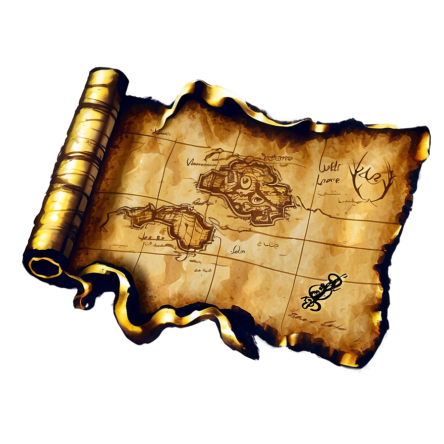 Download Pirate Treasure Map Png 05212024 | Wallpapers.com