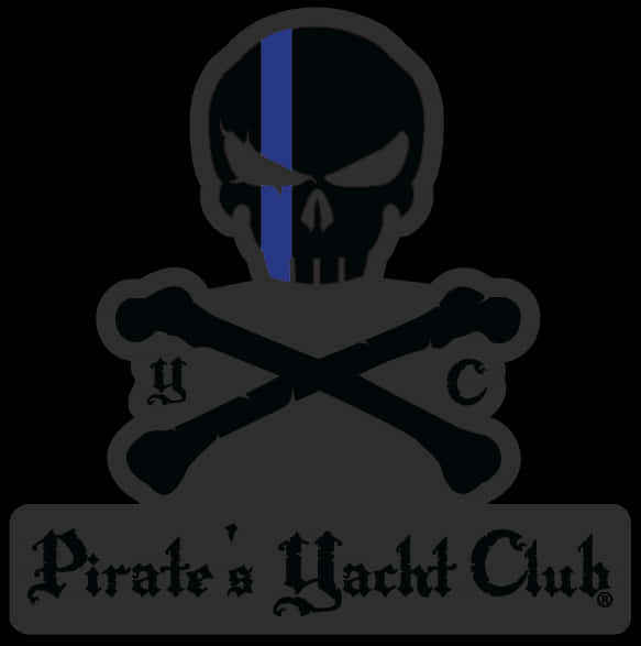 Pirate Yacht Club Logo PNG