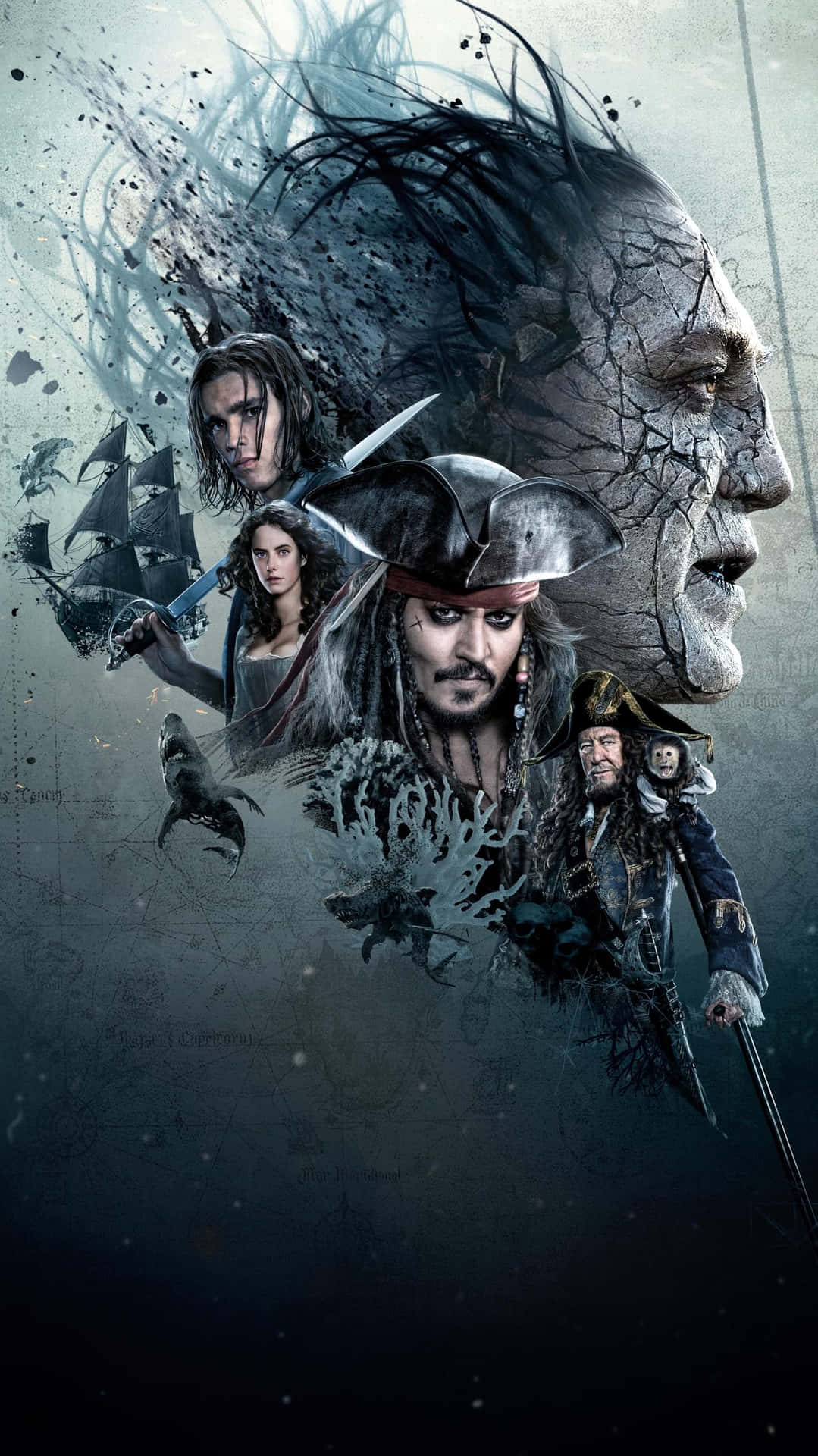 Jack Sparrow leads his crew on an adventurous quest in Pirates Of The Caribbean.
