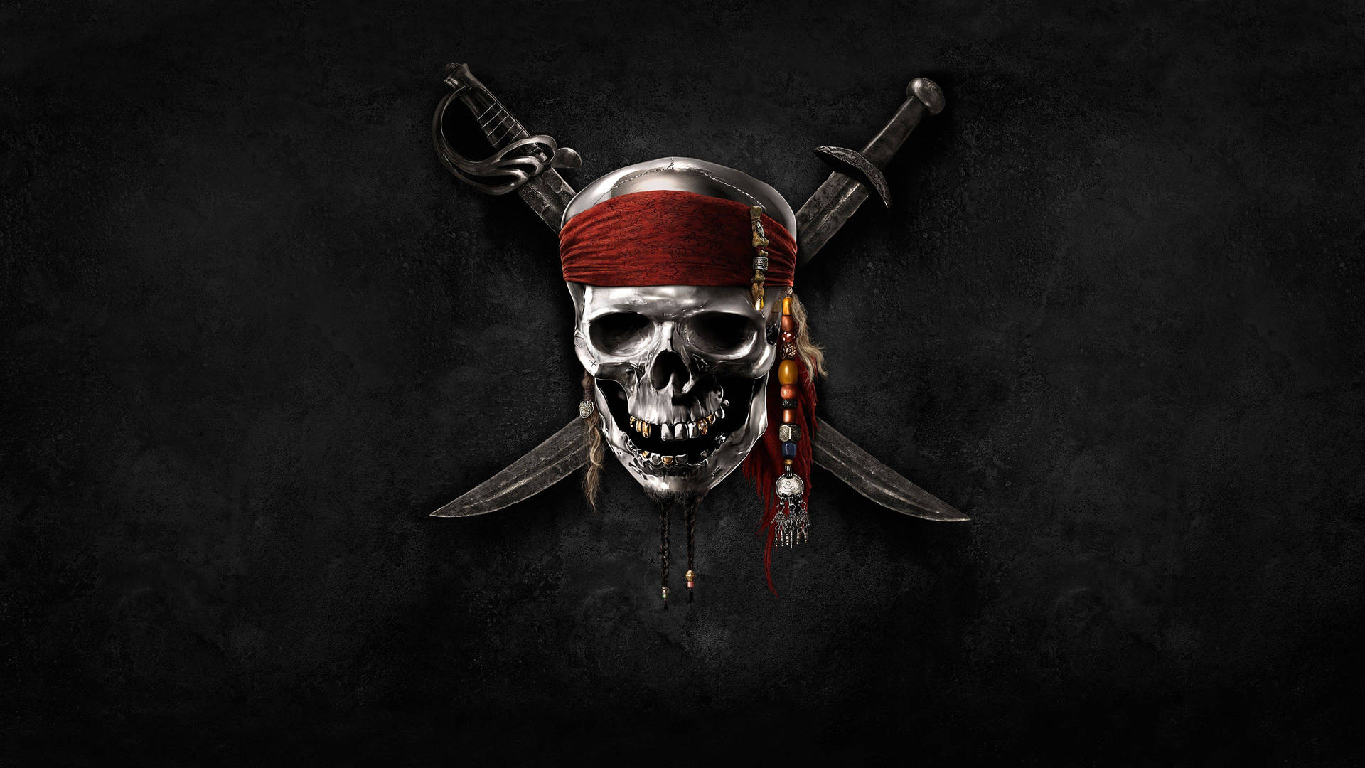 Pirates Of The Caribbean Cool Logos Wallpaper