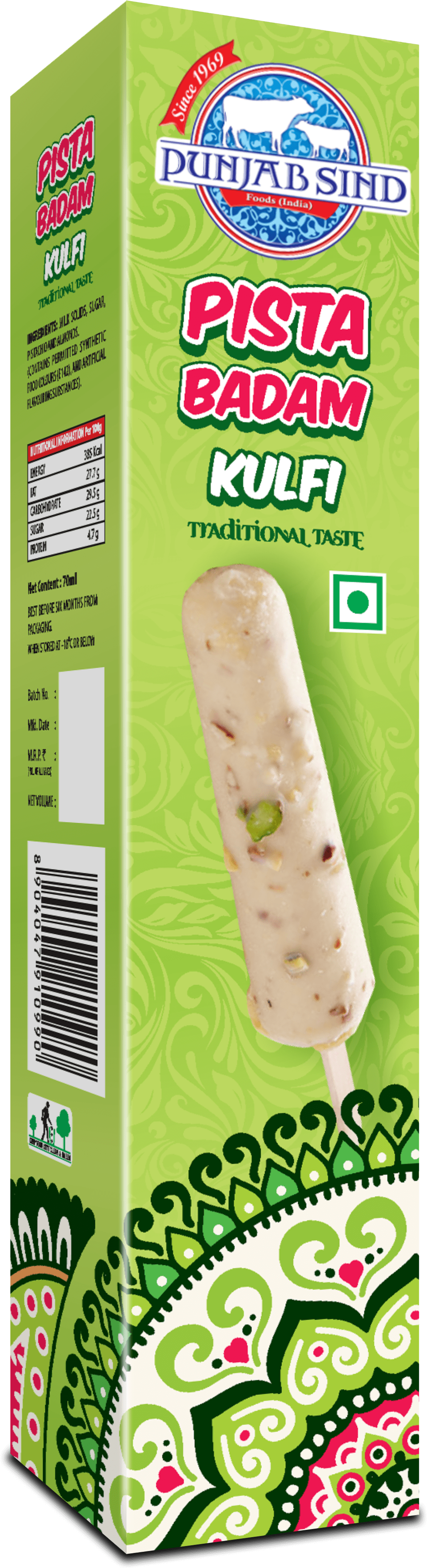 Download Pista Badam Kulfi Packaging | Wallpapers.com