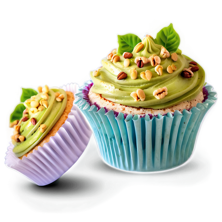 Pistachio Cupcakes Png 18 PNG