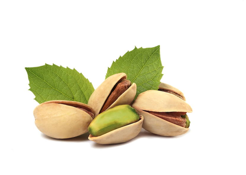 Pistachio Nutswith Leaves PNG