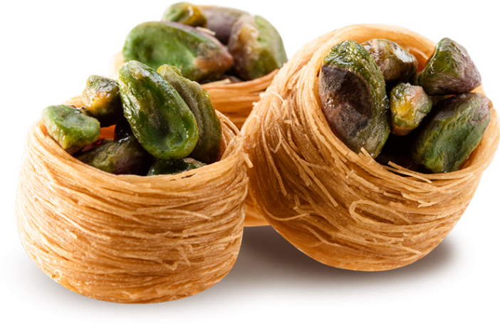 Pistachio_ Baklava_ Nests_ Dessert.png PNG