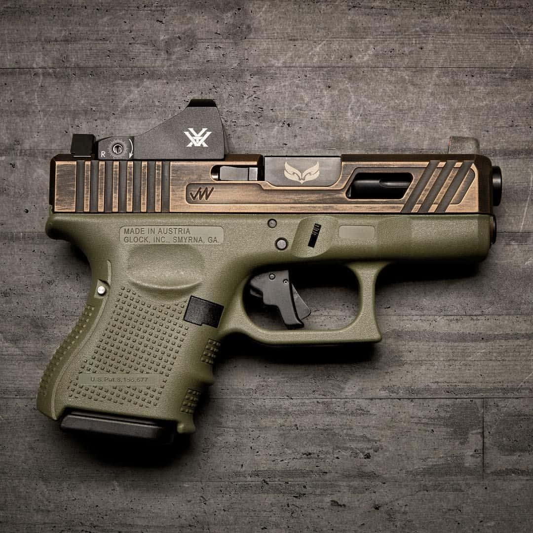 Army Green Pistol Picture