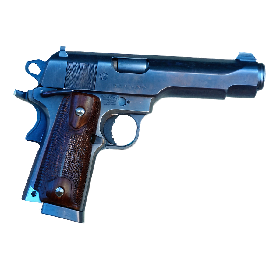 Pistol Transparent Art Png Orw14 PNG