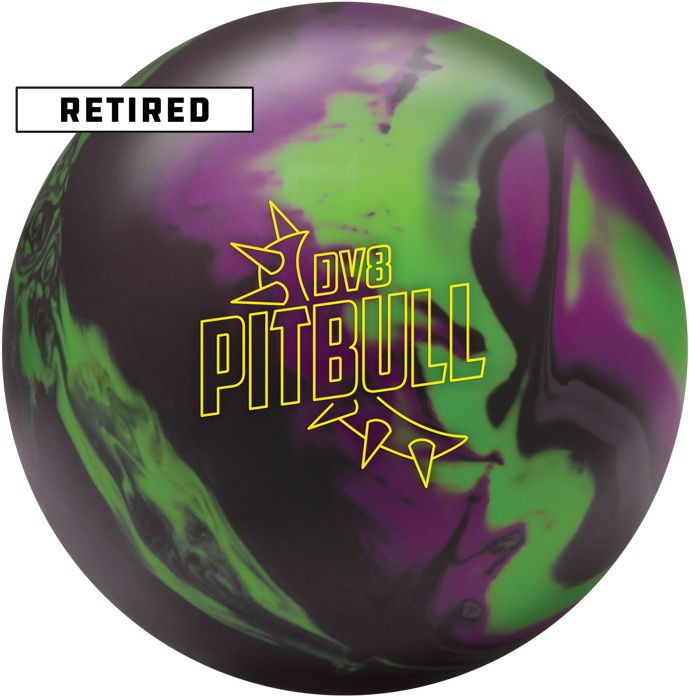 Pitbull D V8 Bowling Ball Retired PNG