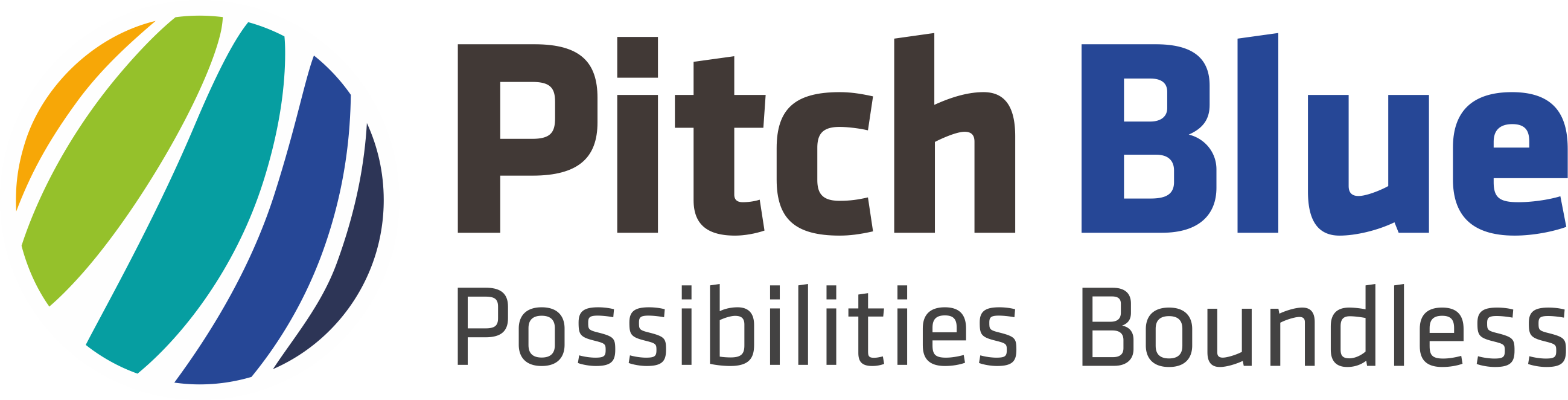 Pitch Blue Logo Possibilities Boundless PNG