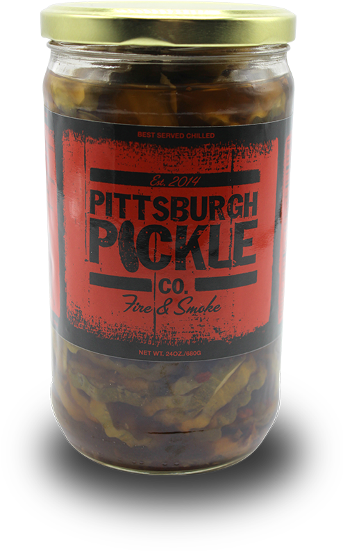Pittsburgh Pickle Company Jar PNG
