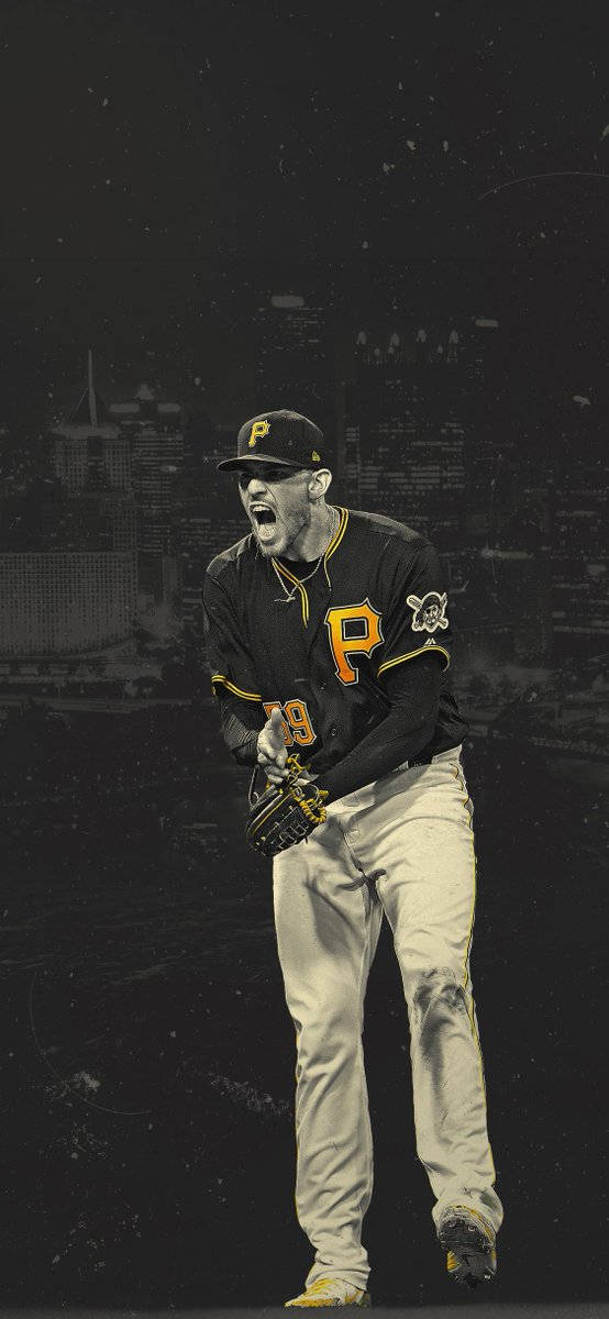 Download Pittsburgh Pirates Joe Musgrove Black Jersey Wallpaper