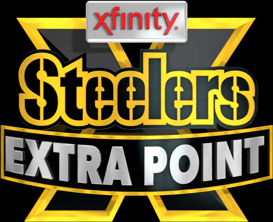 Pittsburgh Steelers Extra Point Logo Xfinity PNG