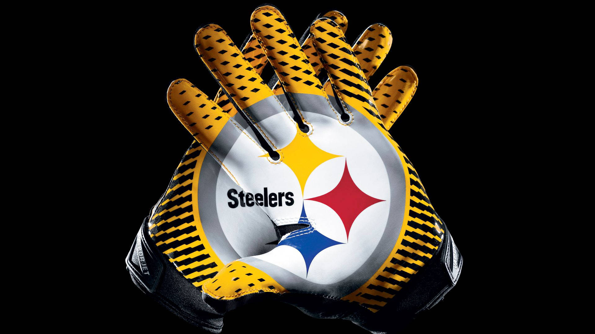 Pittsburgh Steelers Football Gloves Wallpaper