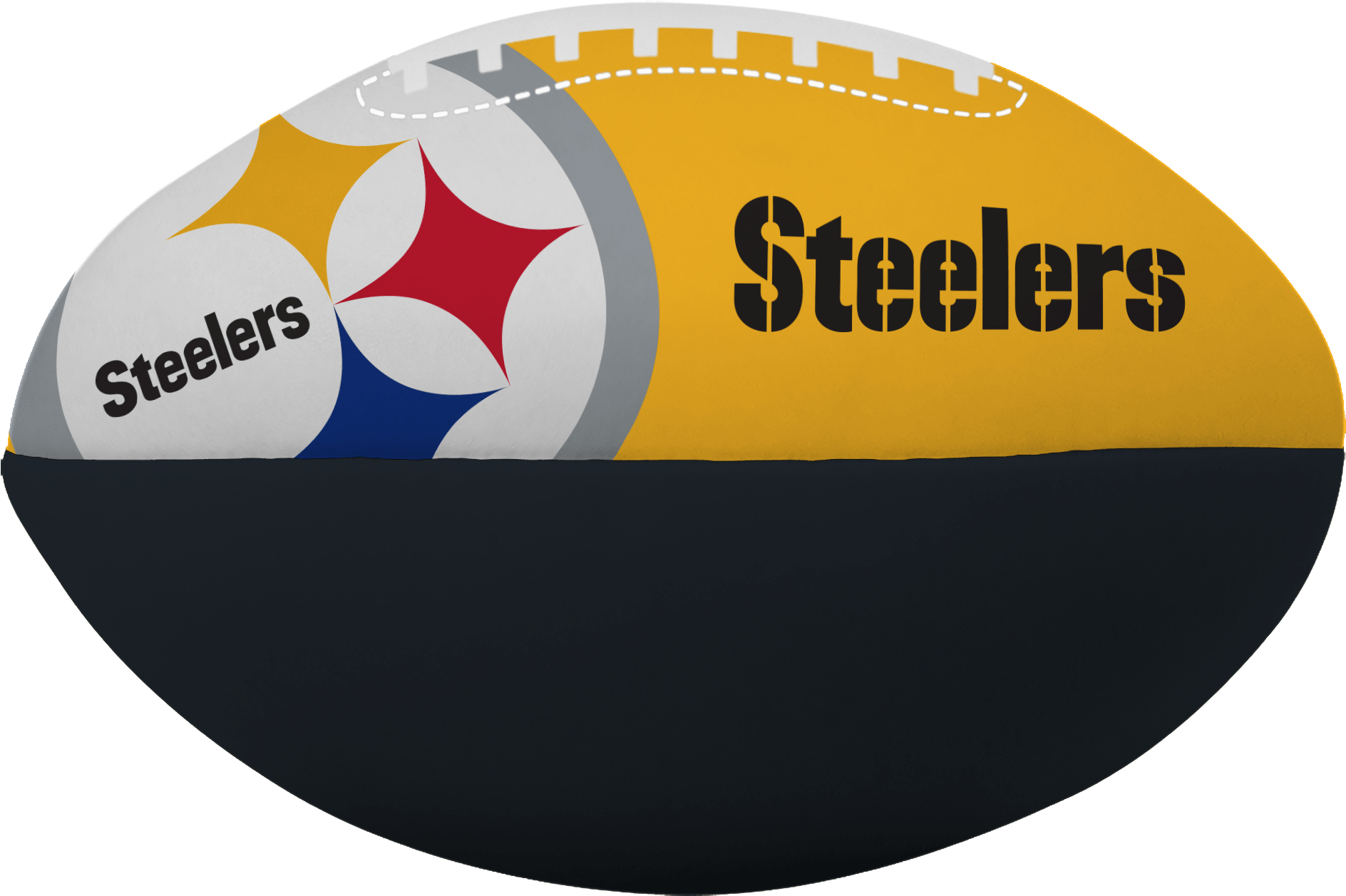 Pittsburgh Steelers Football Graphic PNG