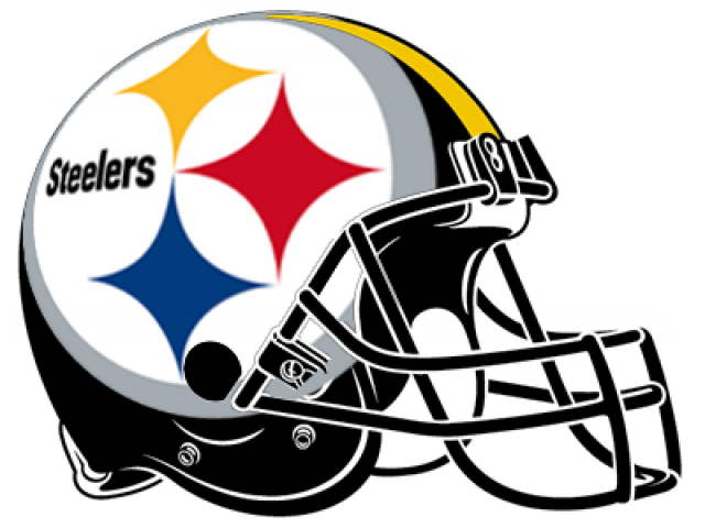 Pittsburgh Steelers Football Helmet PNG