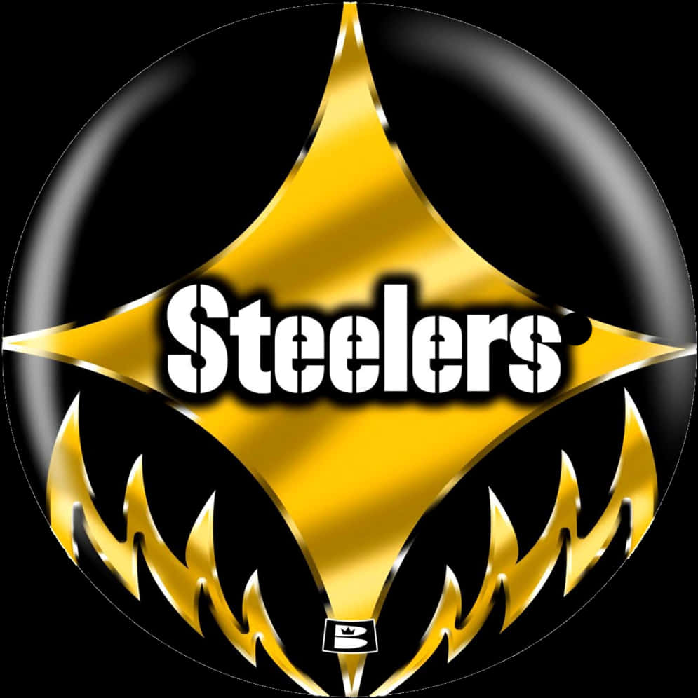 Pittsburgh Steelers Logo Flame Design PNG