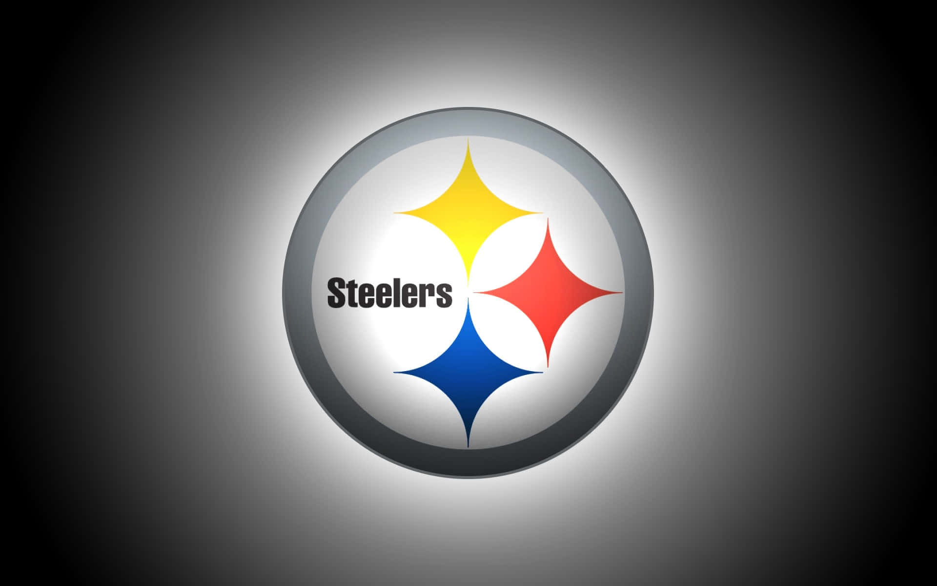 Logodei Pittsburgh Steelers Che Irradia. Sfondo