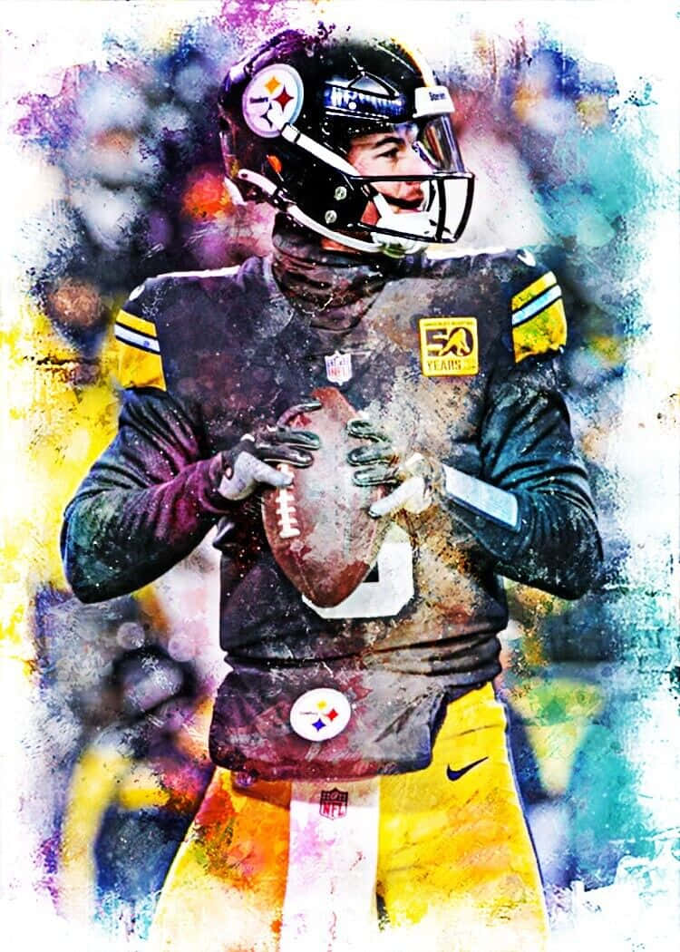 Pittsburgh Steelers Quarterback Artistic Render Wallpaper