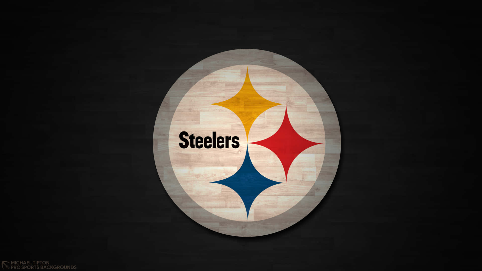 Pittsburgh Steelers Roundel Logo Wallpaper