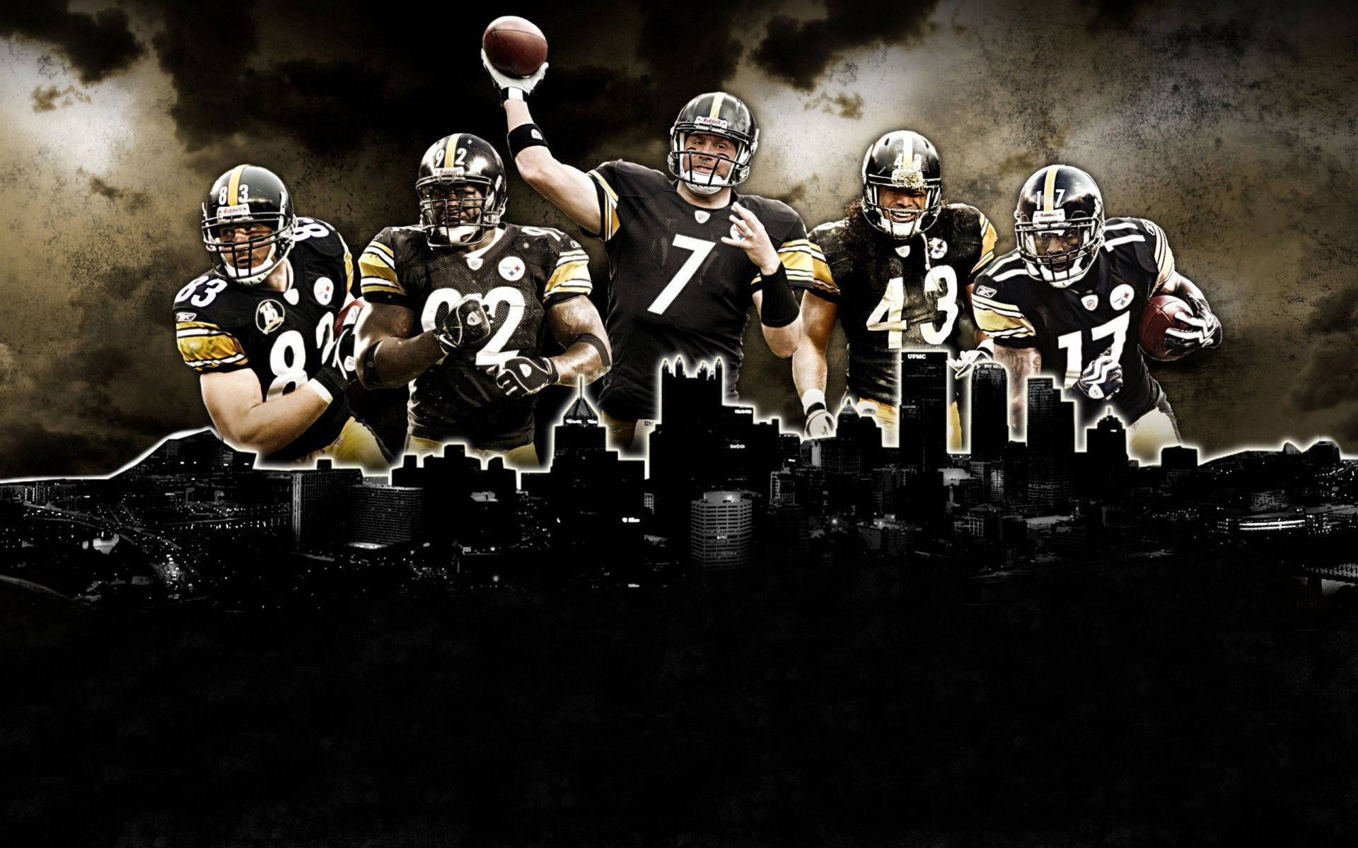 Pittsburgh Steelers Team City Art Wallpaper