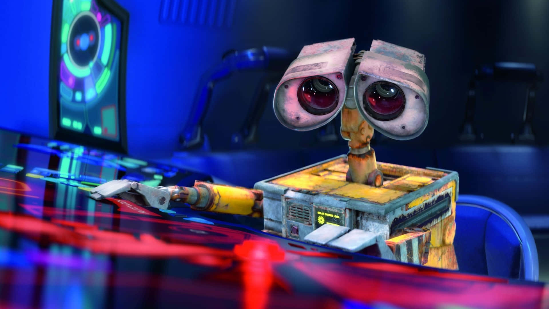 Erlebensie Die Magie Von Pixar Mit Diesem Atemberaubenden Pixar-hintergrund