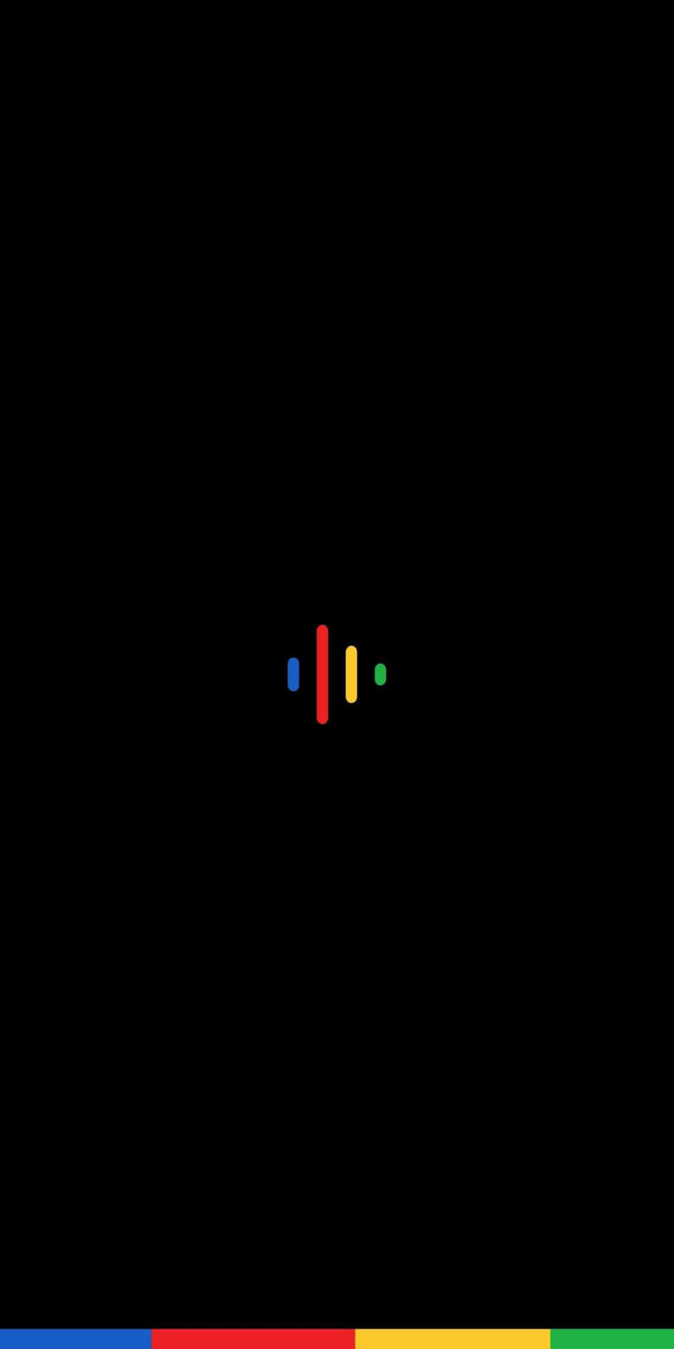 Googleröstassistent Pixel 3 Amoled-bakgrund.