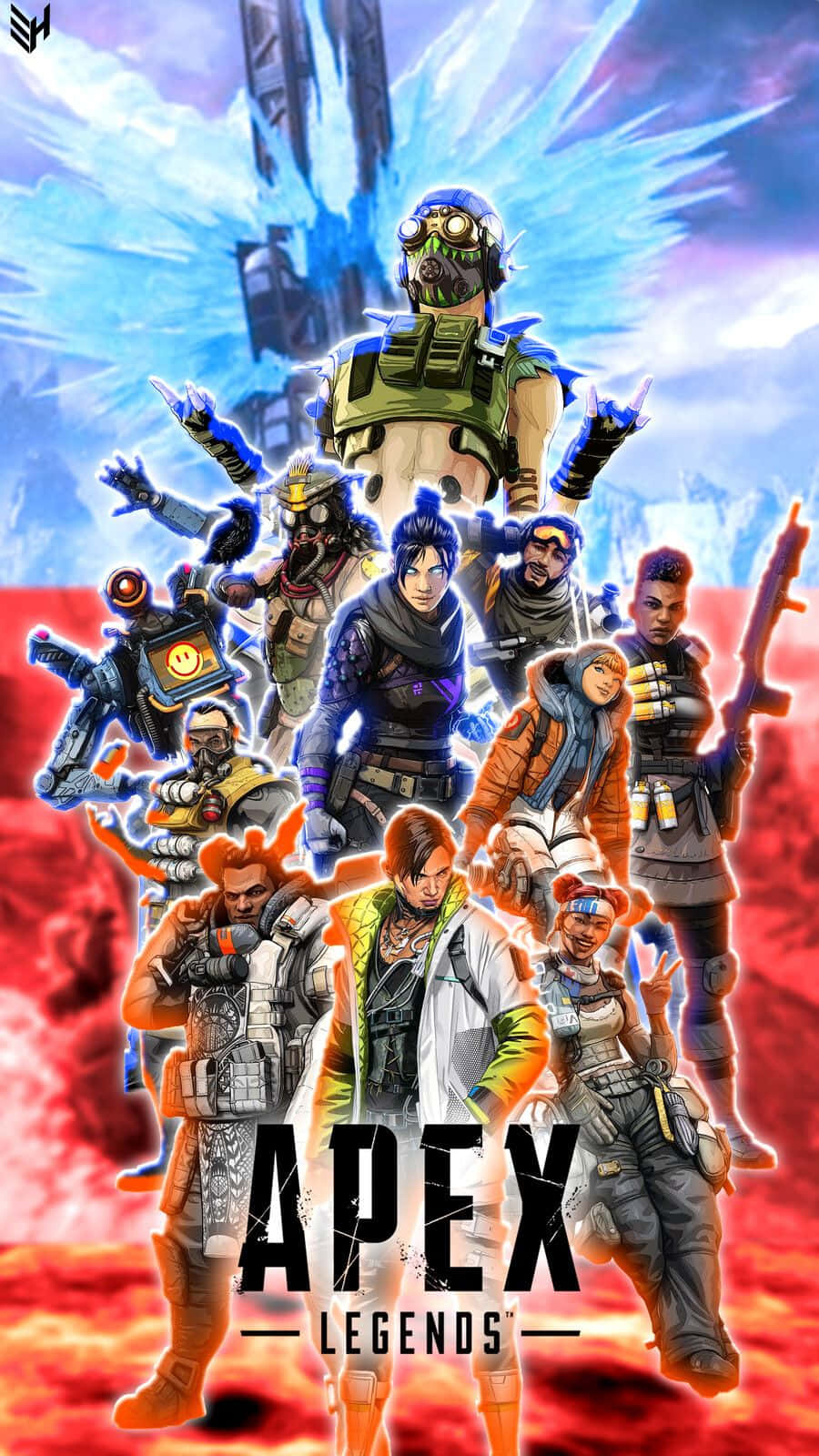 Pixel 3 Apex Legends Updated Poster Background