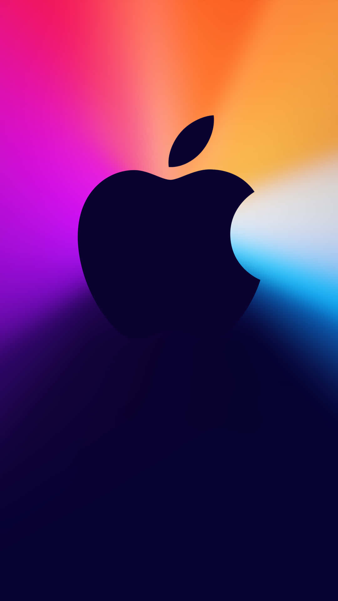 Ennärbild Av Baksidan På Pixel 3 Med Apple-logotypen.