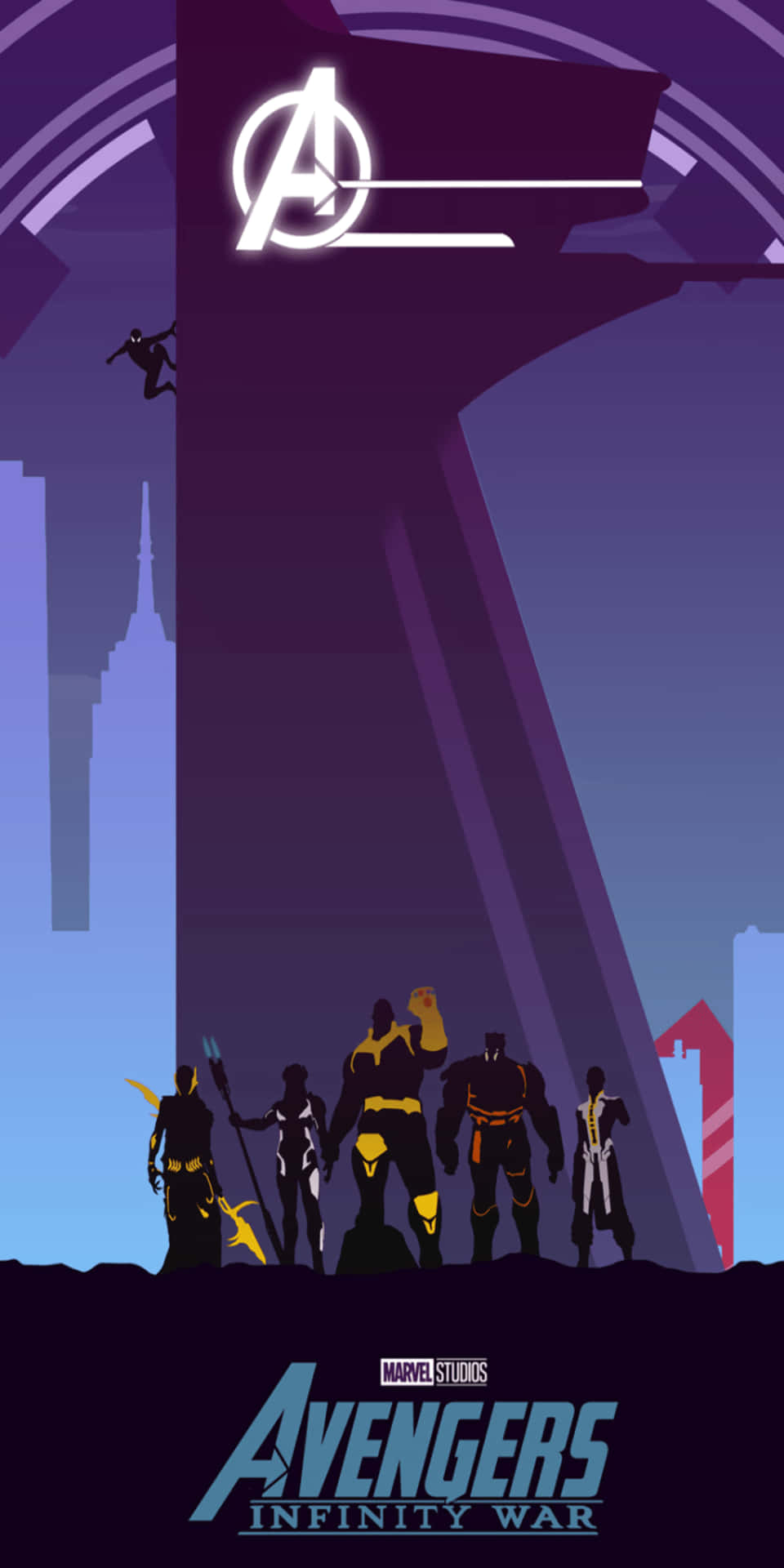 Pixel 3 Avengers Stark Tower Background