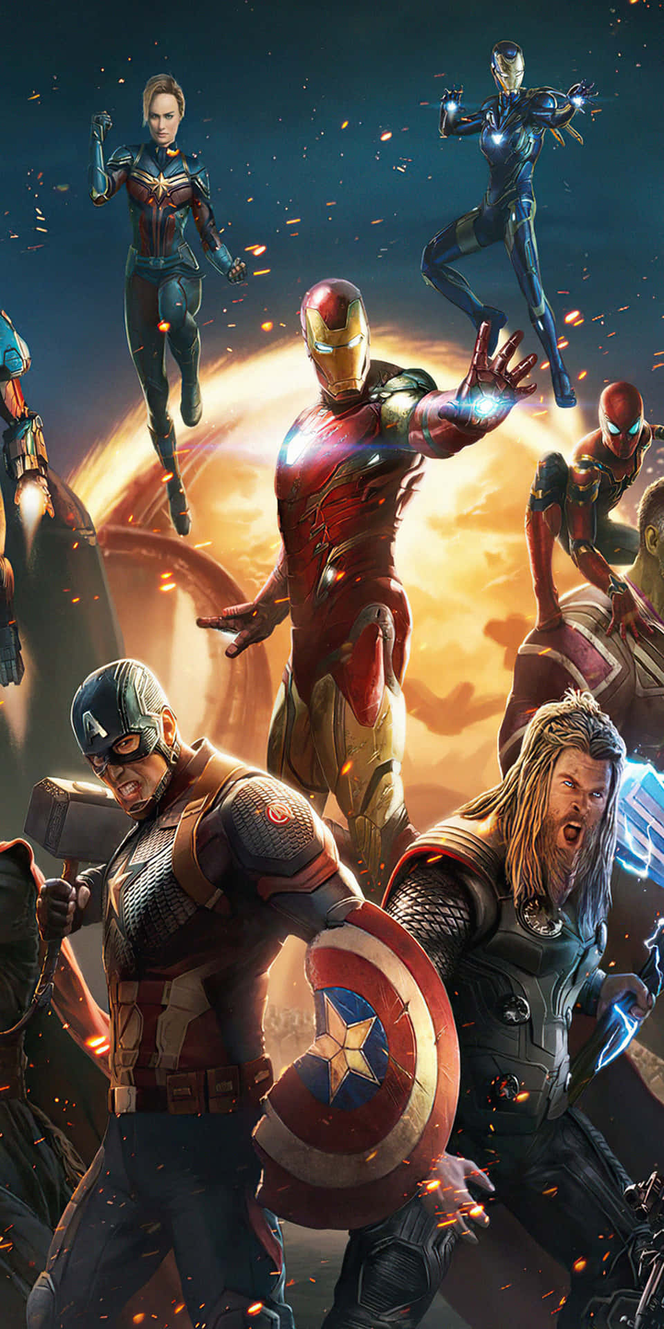 Inter Dimensional Portal Pixel 3 Avengers Background