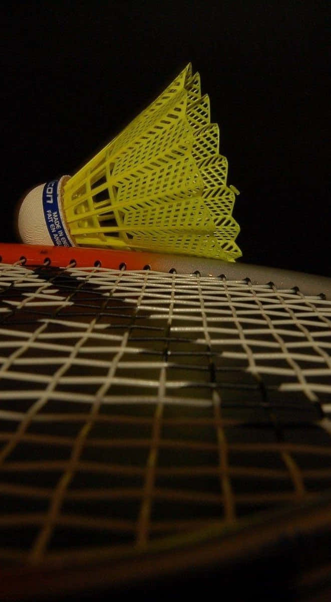 Simple Sports Equipment Pixel 3 Badminton Background