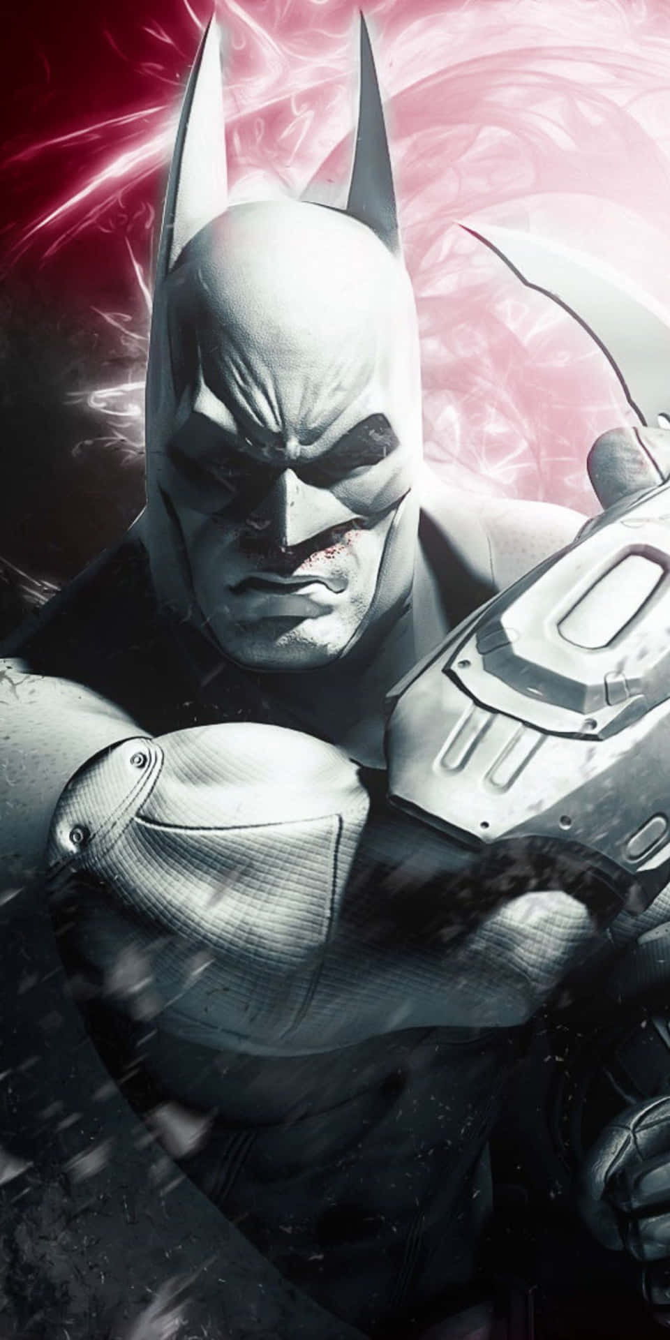 Superhero Grayscale Pixel 3 Batman Arkham City Game Character Background