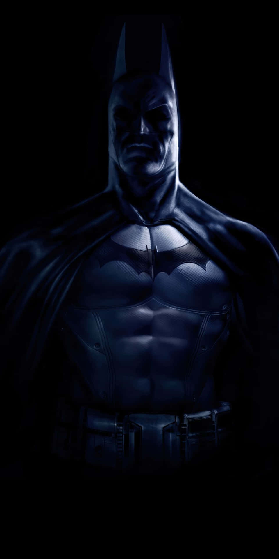 Pixel3 Silhouette Di Batman Videogioco Supereroe Sfondo Nero