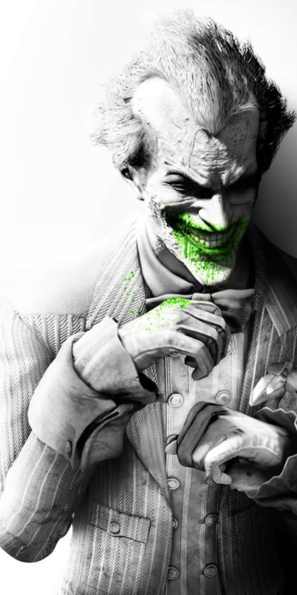 Green Joker Comics Pixel 3 Batman Arkham City Background