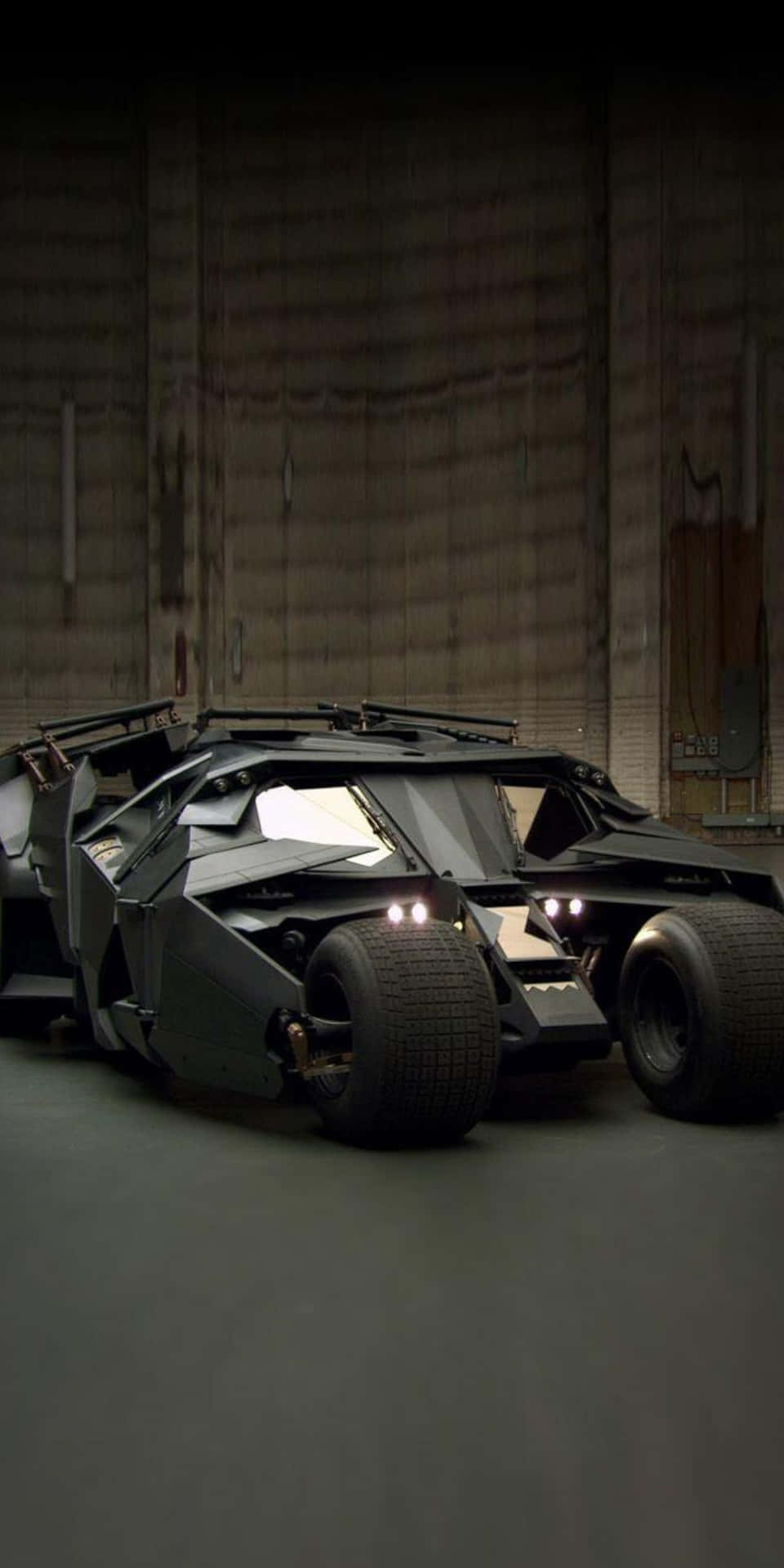 Batmanbatmobilen I The Dark Knight Rises.